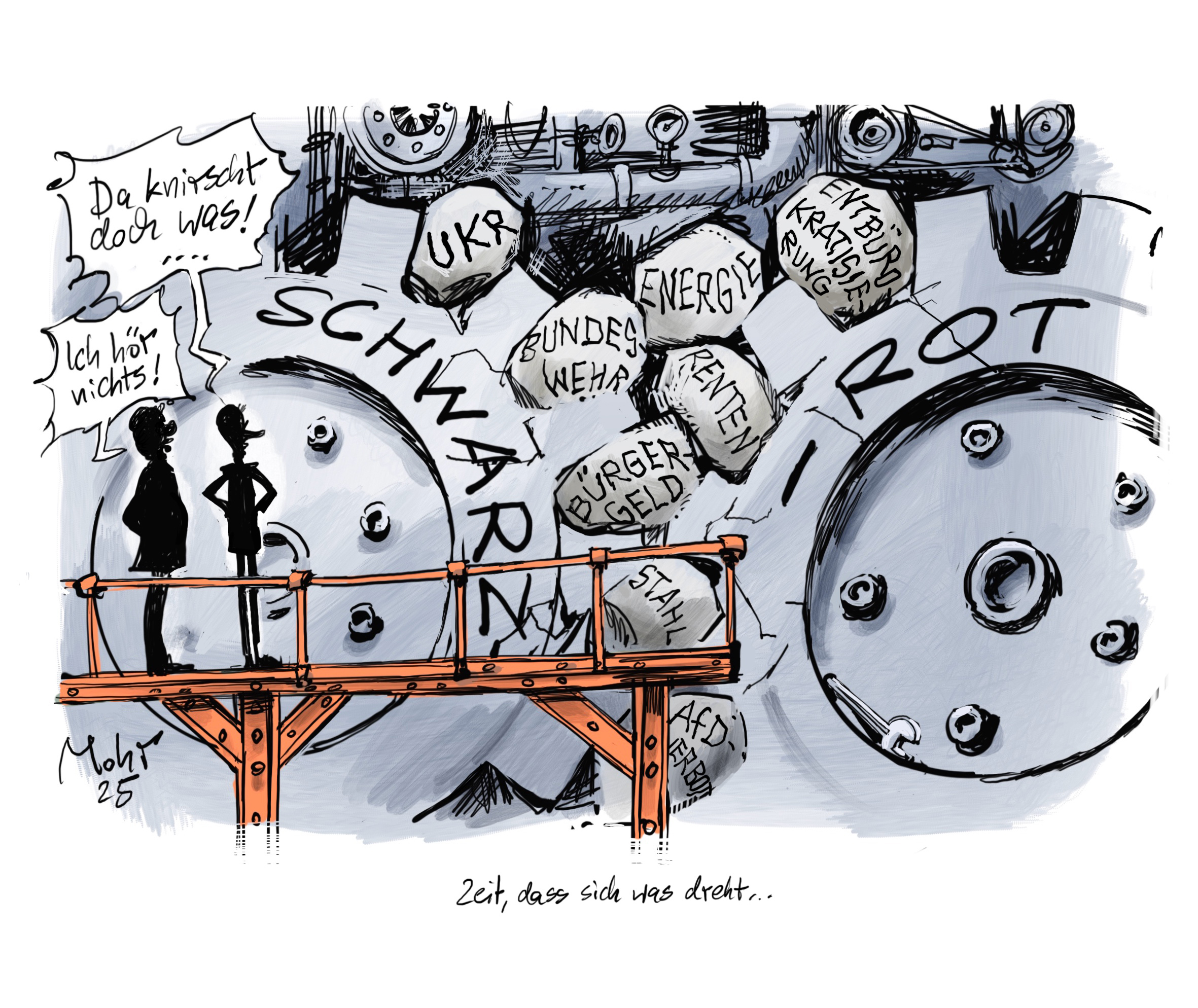 Zeit, dass sich was dreht...