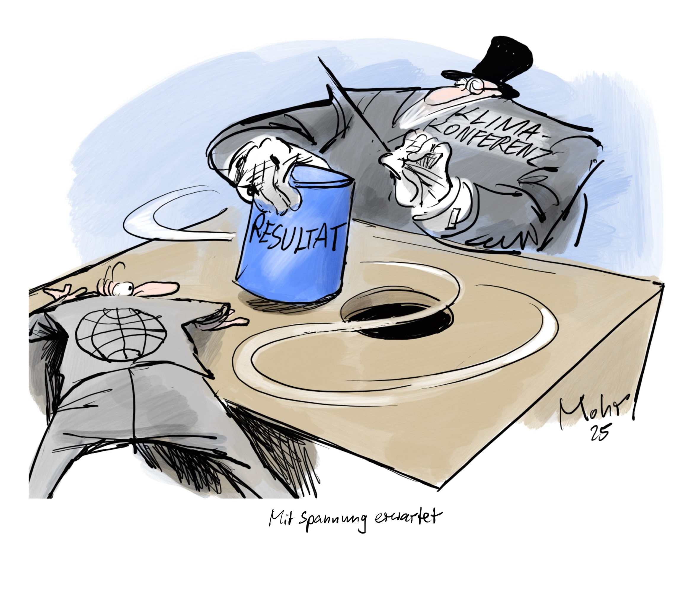 Mit Spannung erwartet