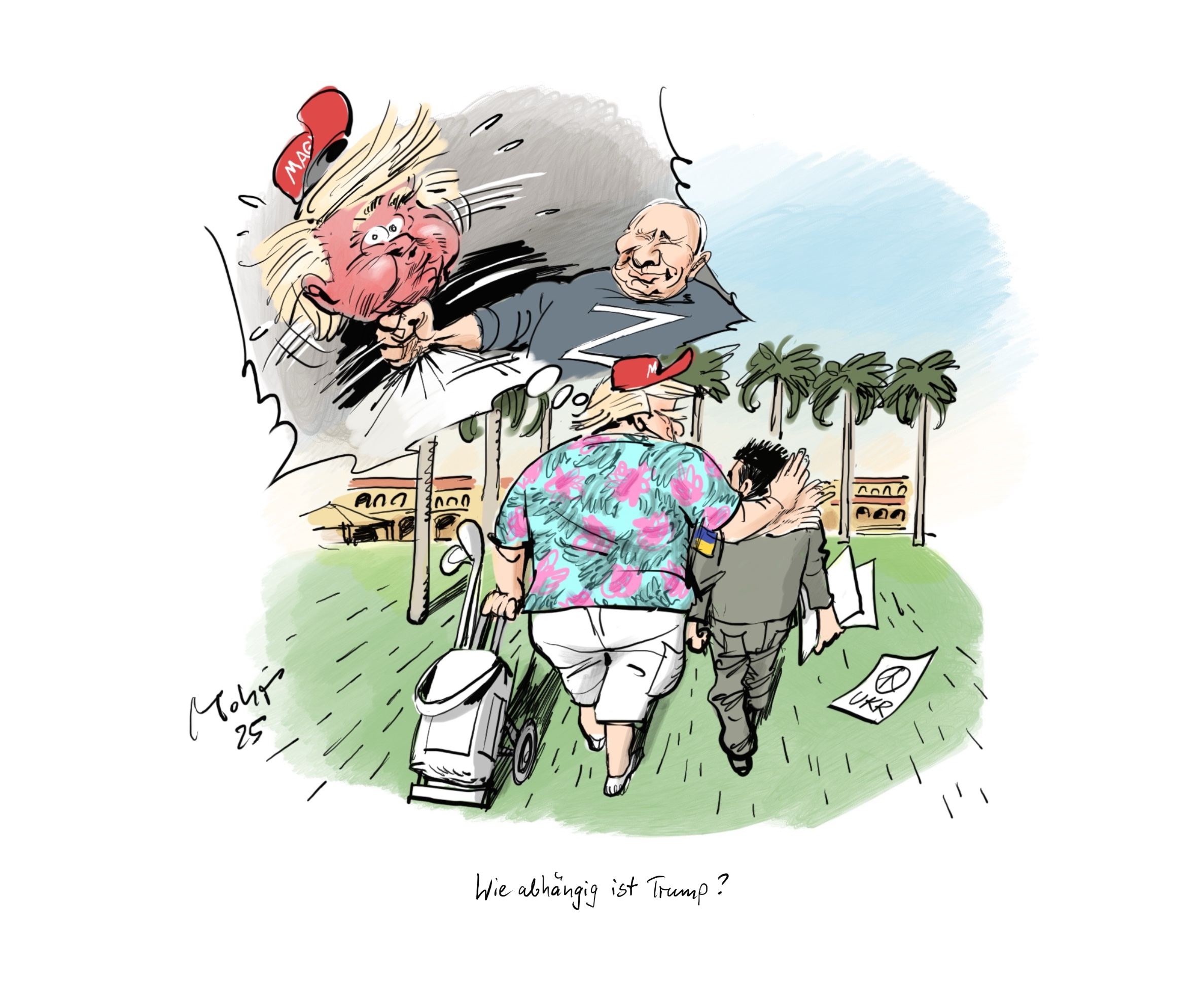 Wie abhängig ist Trump?