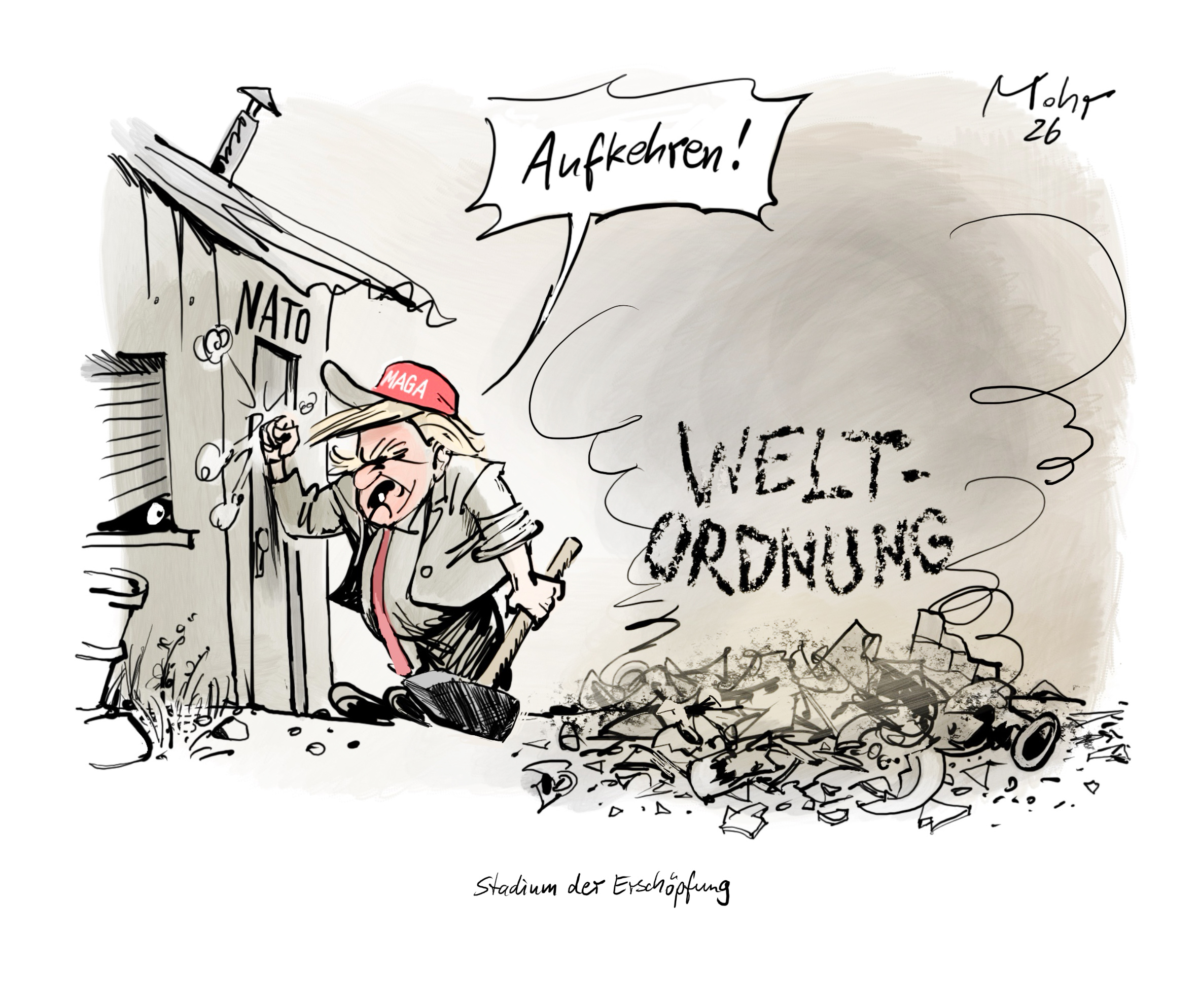 Stadium der Erschöpfung