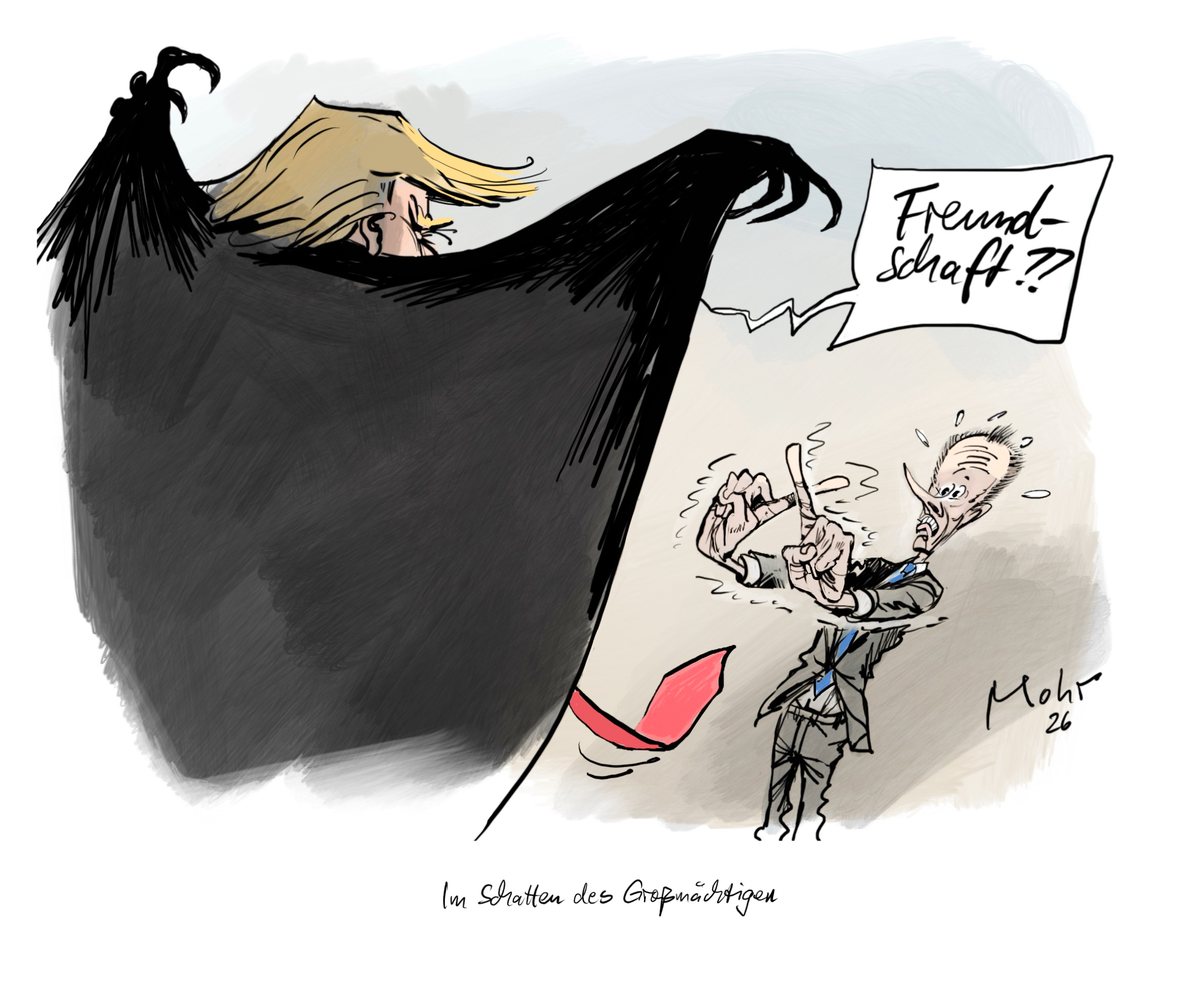 Im Schatten des Großmächtigen