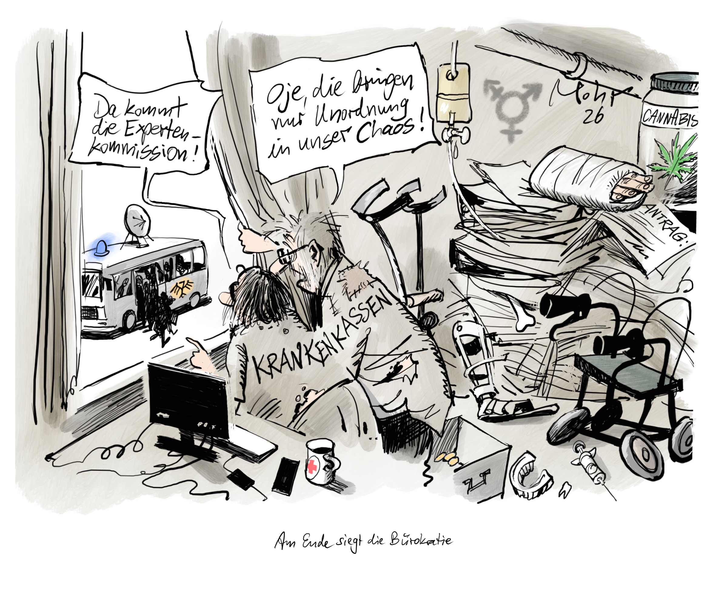 Am Ende siegt die Bürokratie