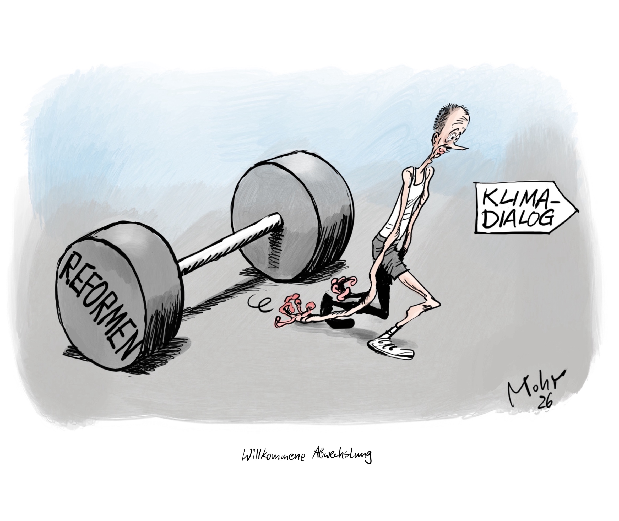 Willkommene Abwechslung