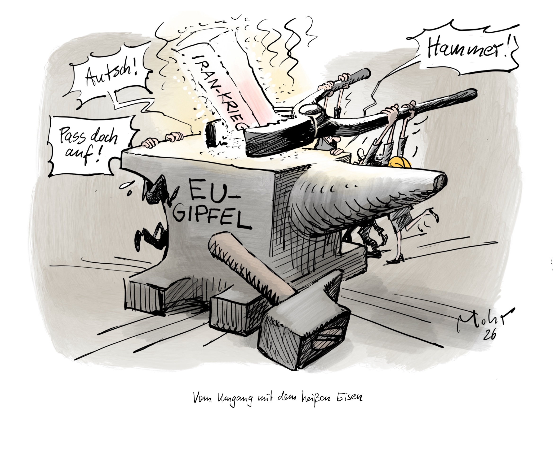 Vom Umgang mit dem heißen Eisen