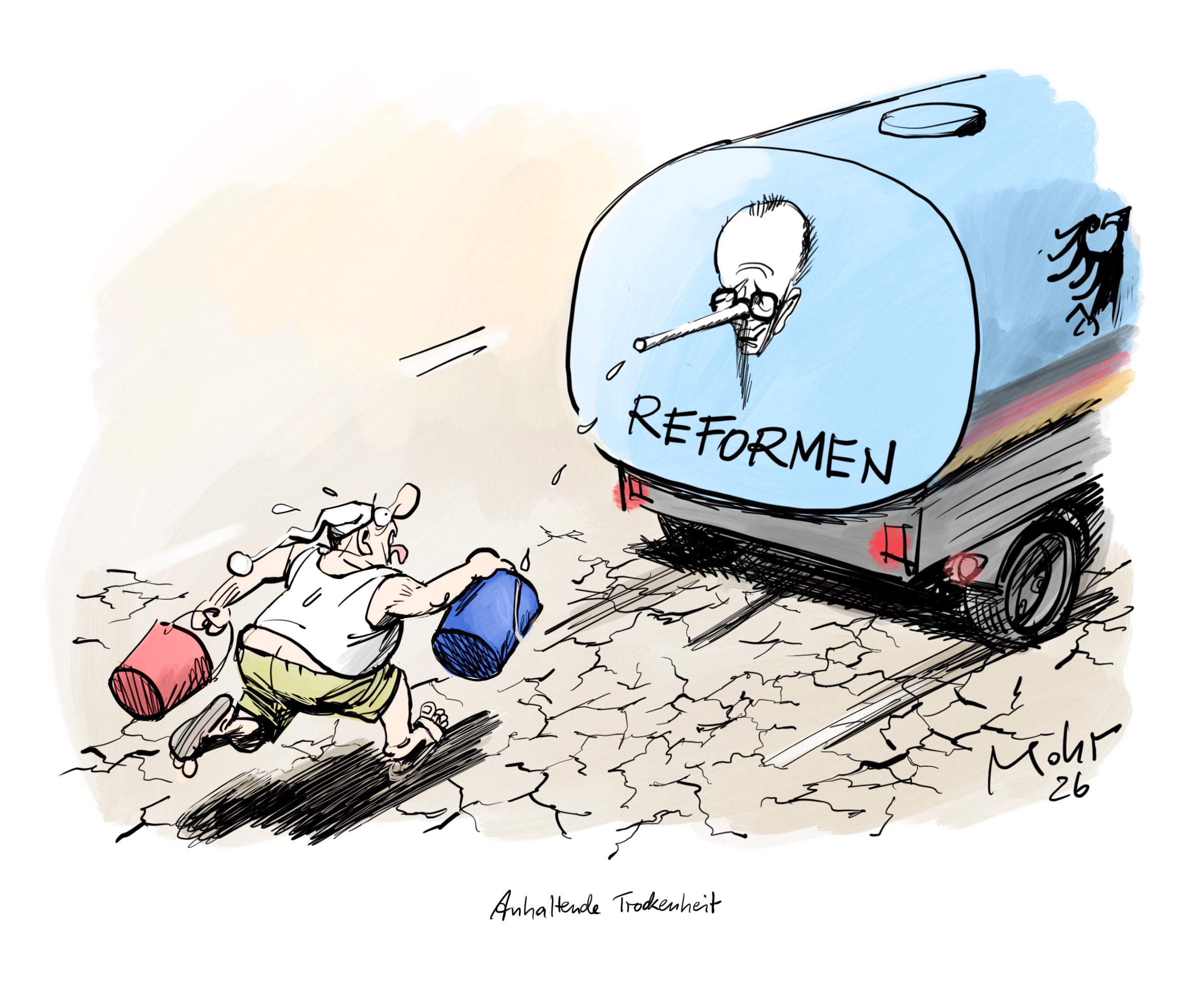 Anhaltende Trockenheit