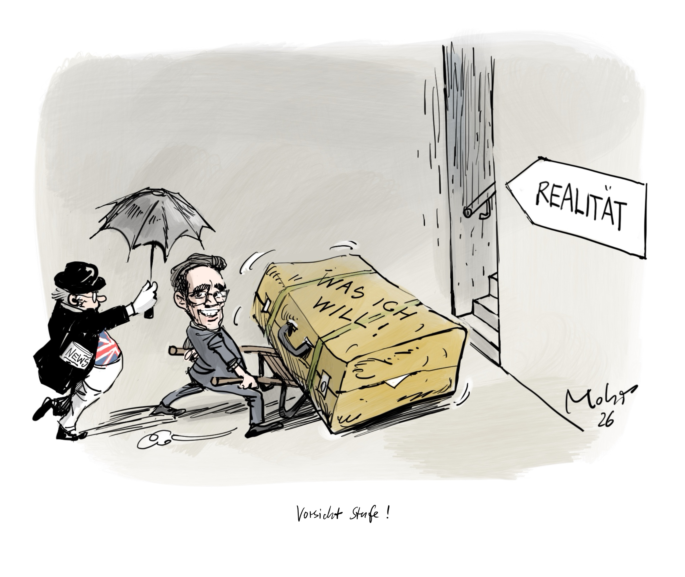 Vorsicht Stufe!